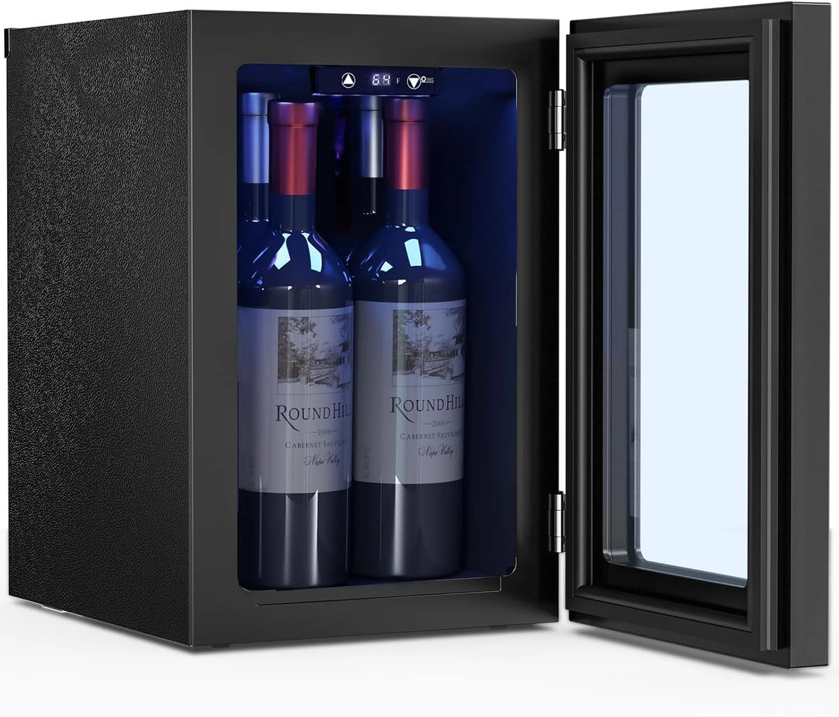 Antarctic Star 26 Bottle 130 Can Wine Cooler Cabinet Beverage Refrigerator Mini Wine Cellar