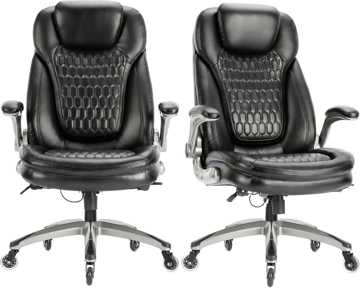 Executive Office Chair Computer Desk Chair Swivel Home Office Chair Upgraded Casters